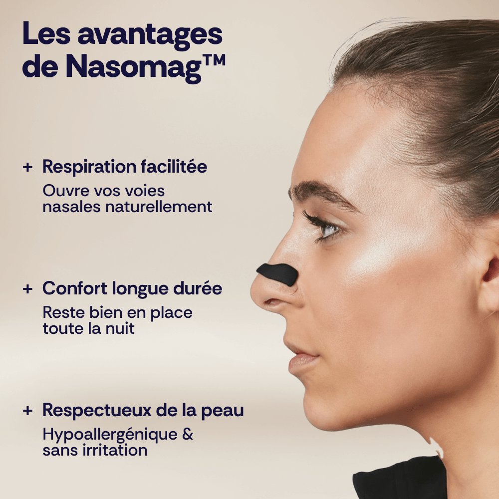 NasoMag™ - Bandes nasales magnétiques