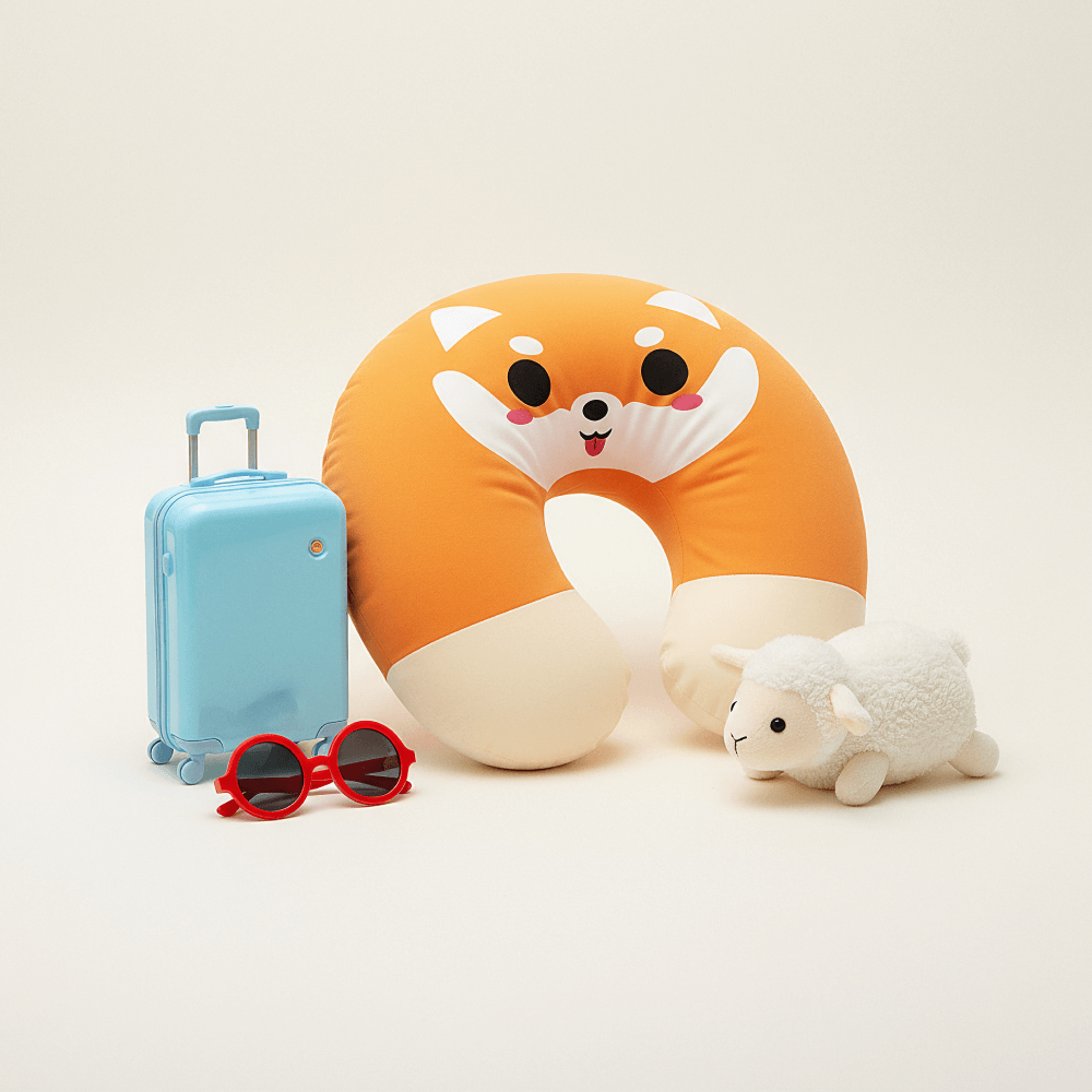 Coussin de voyage enfant gonflable
