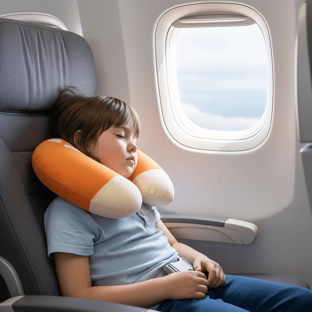 Coussin de voyage enfant gonflable