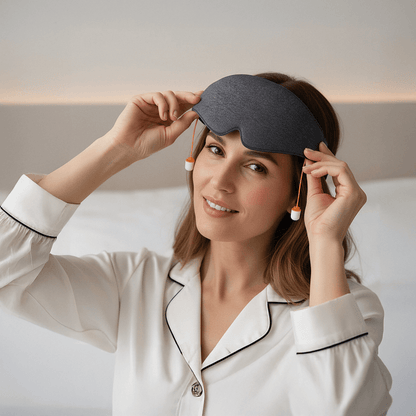 Masque de sommeil 3D avec bouchons