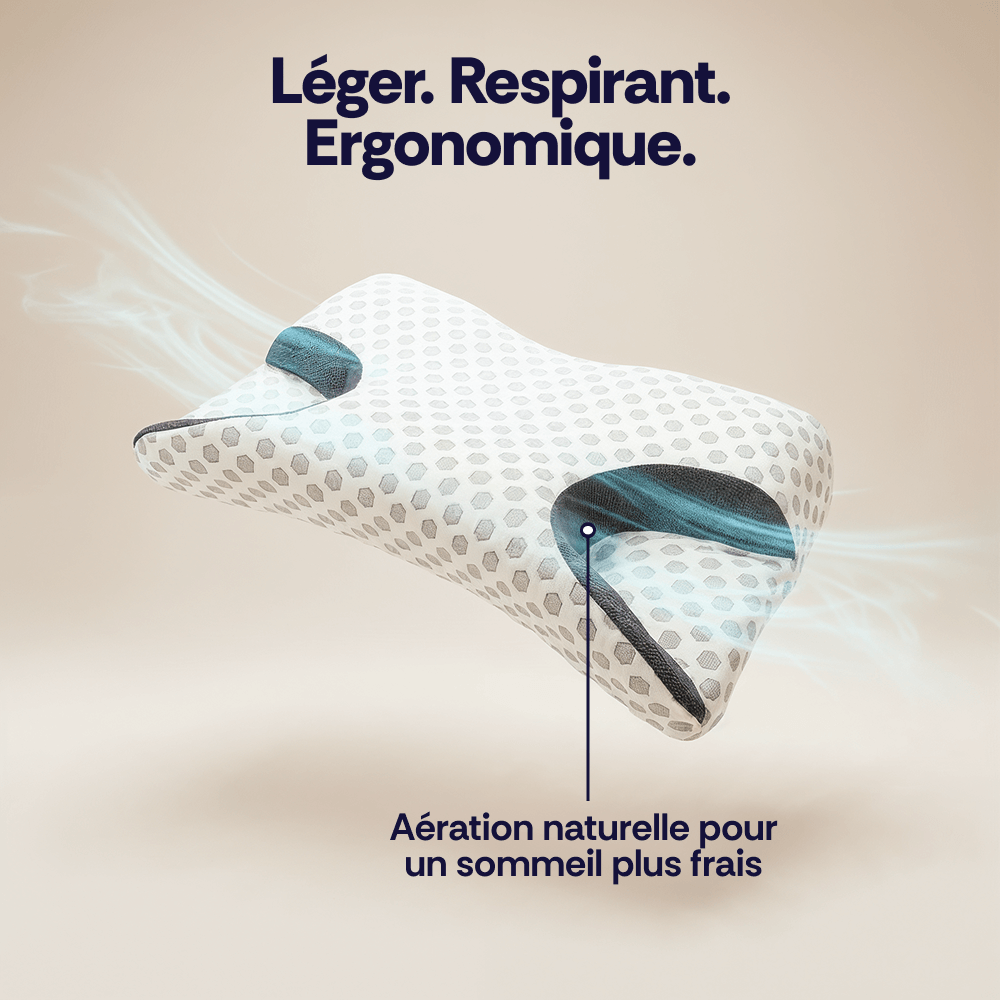 Oreiller CPAP à mémoire de forme