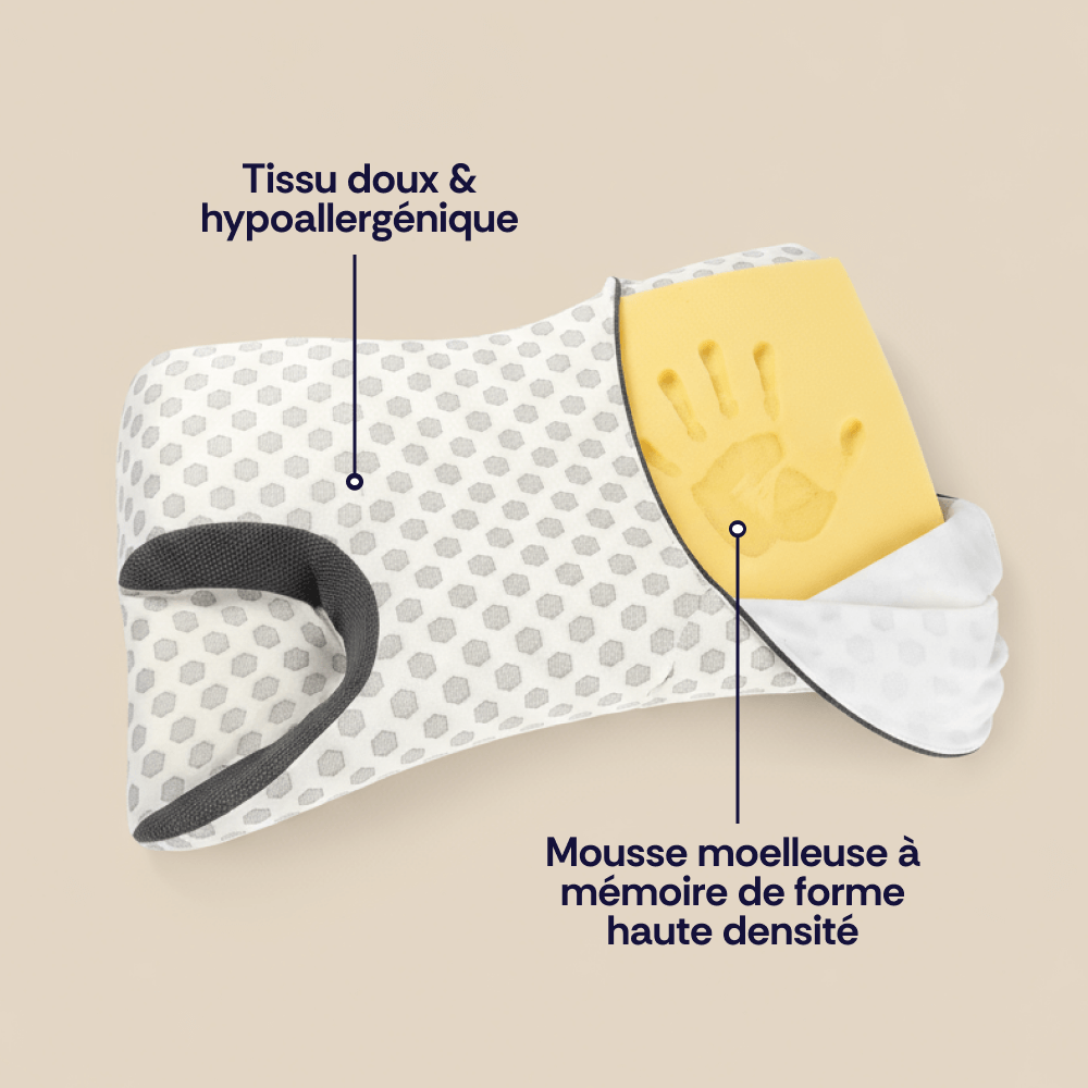 Oreiller CPAP à mémoire de forme