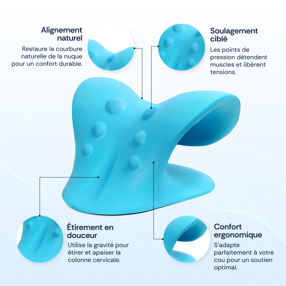 Étireur Cervical Somnilys - Soulage votre cou en 10 minutes