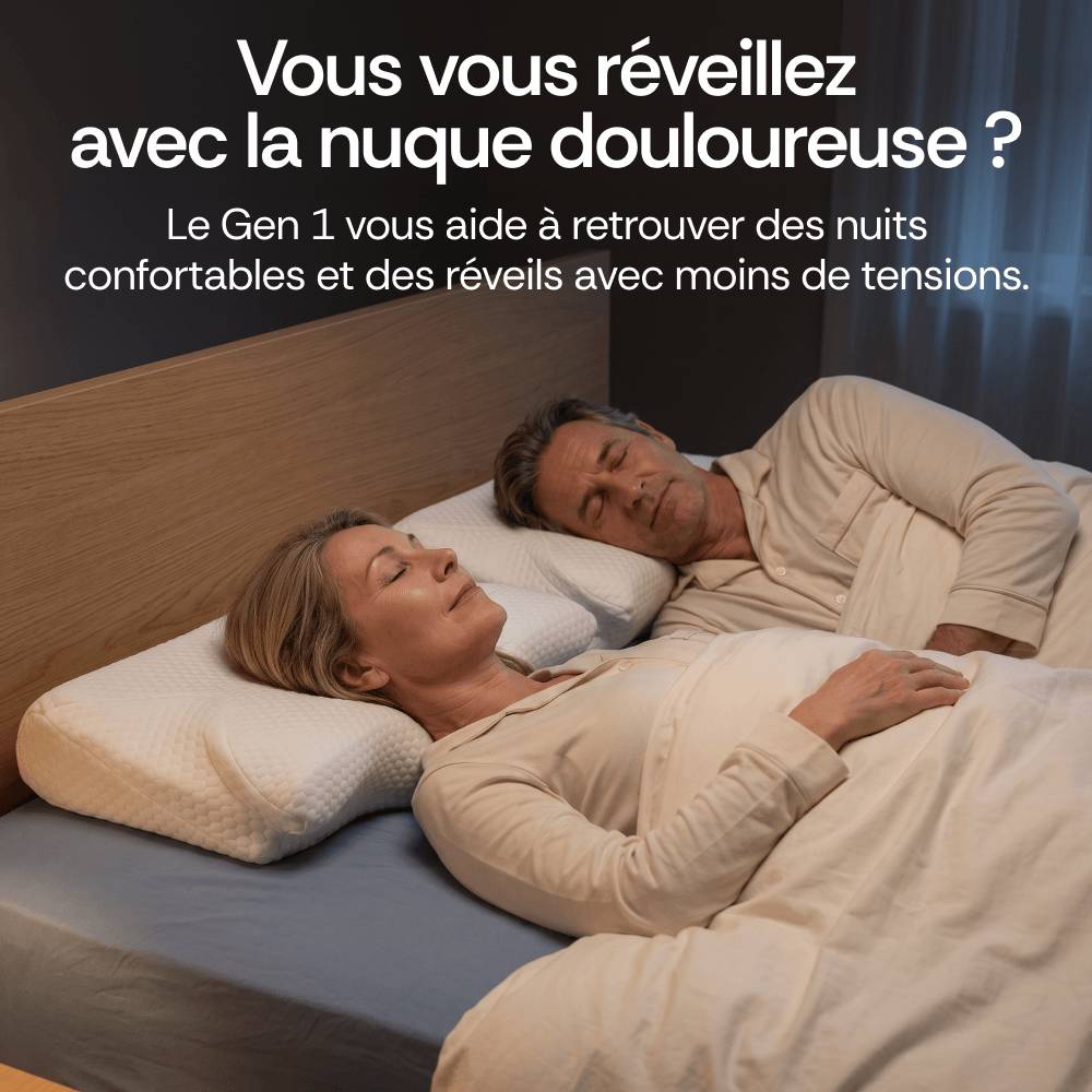 L'oreiller ergonomique cervical original Somnilys™ Gen. 1