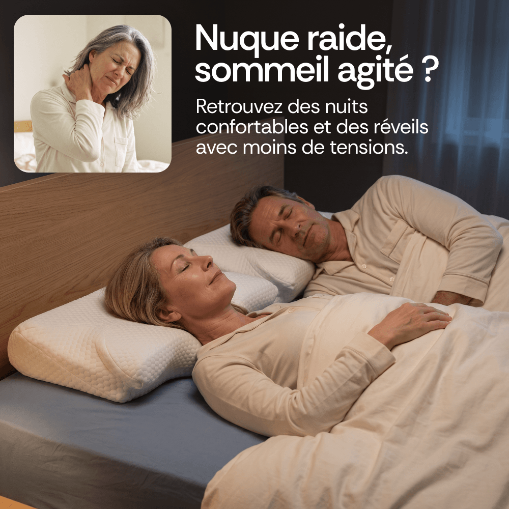 L'oreiller ergonomique cervical original Somnilys™ Gen. 1