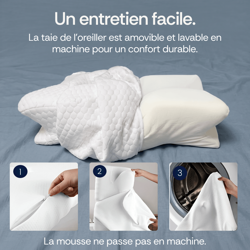 L'oreiller ergonomique cervical original Somnilys™ Gen. 1