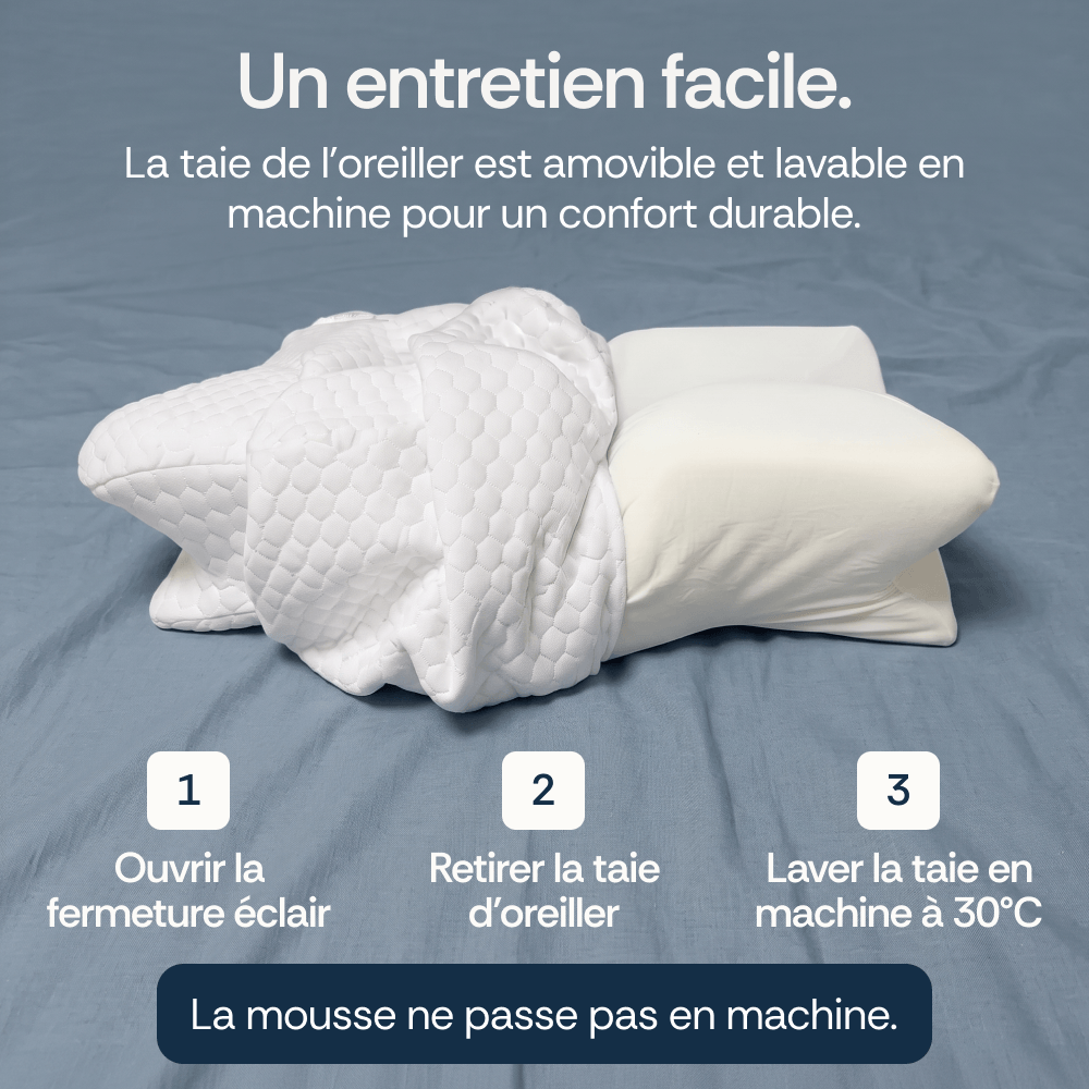 L'oreiller ergonomique cervical original Somnilys™ Gen. 1