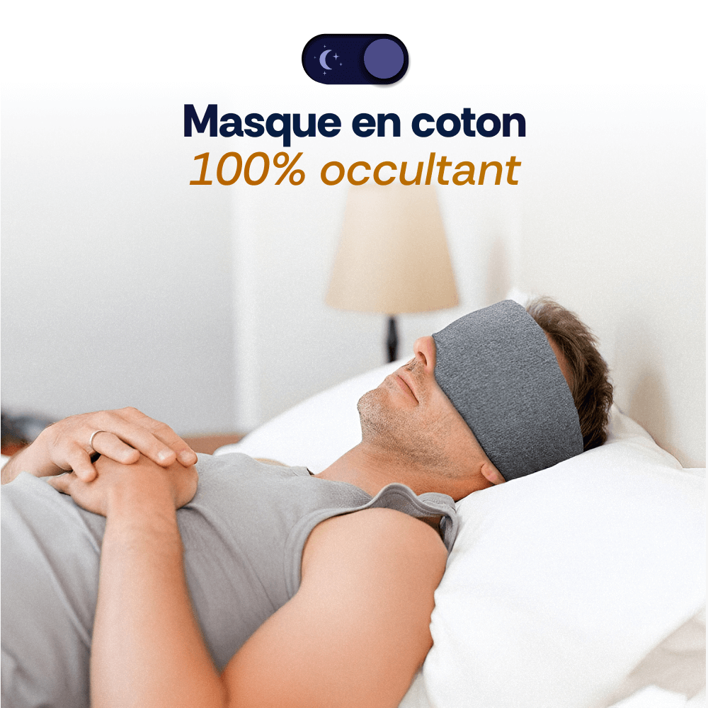 Masque de sommeil en coton - Somnilys