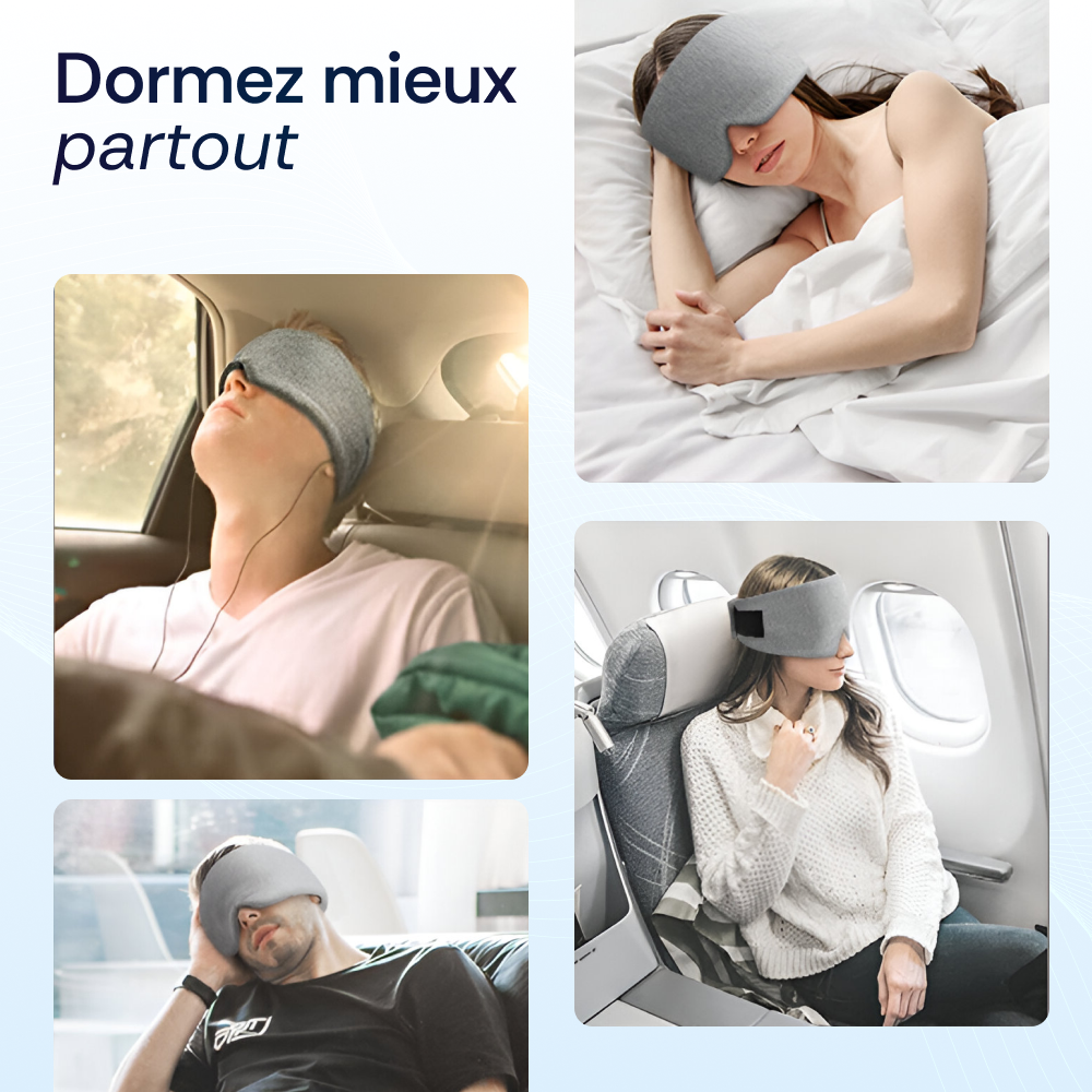 Masque de sommeil en coton