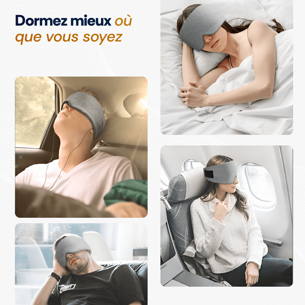 Masque de sommeil en coton - Somnilys