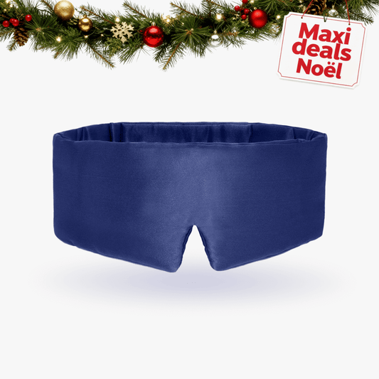 Masque de sommeil en soie de mûrier