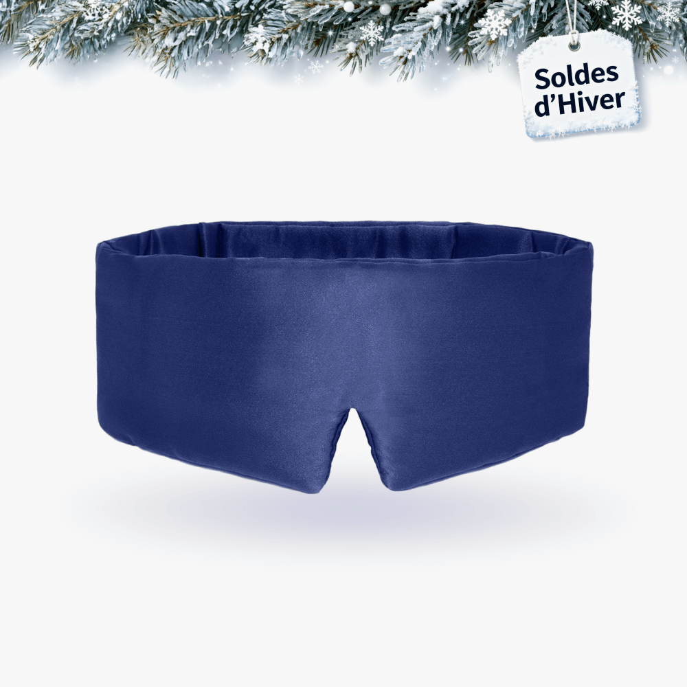 Masque de sommeil en soie de mûrier