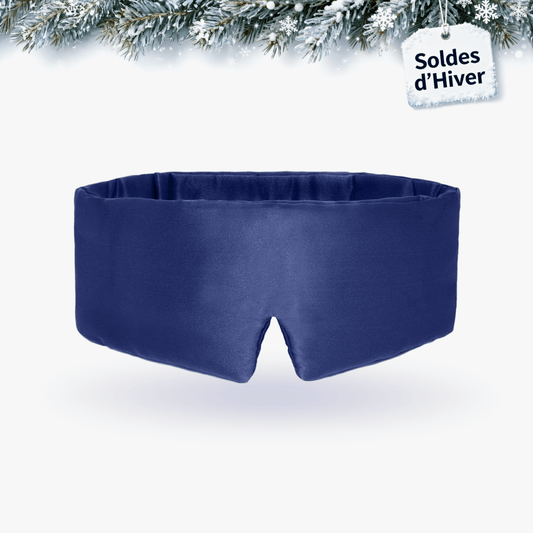 Masque de sommeil en soie de mûrier