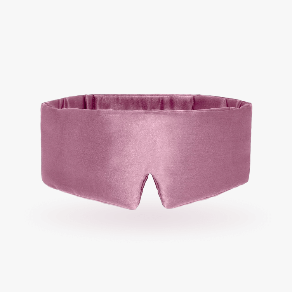 Masque de sommeil en soie de mûrier
