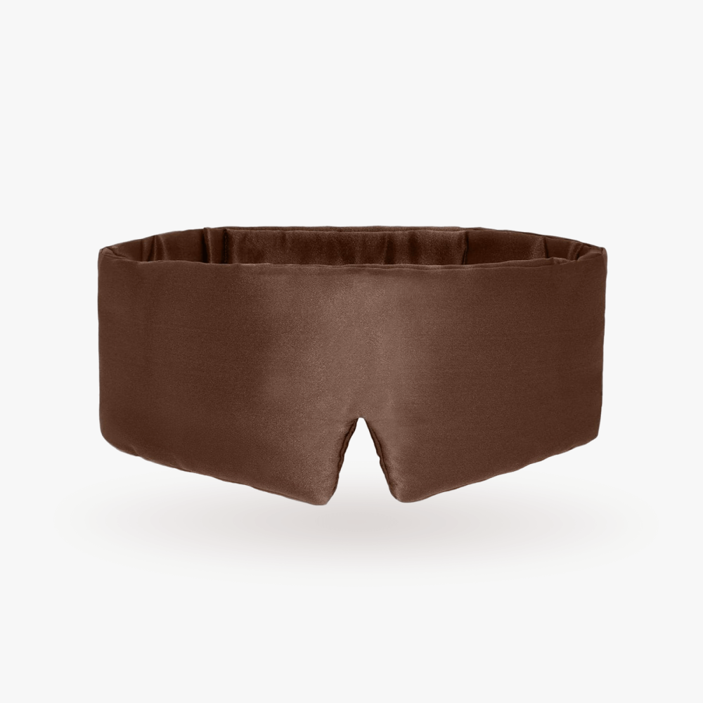 Masque de sommeil en soie de mûrier