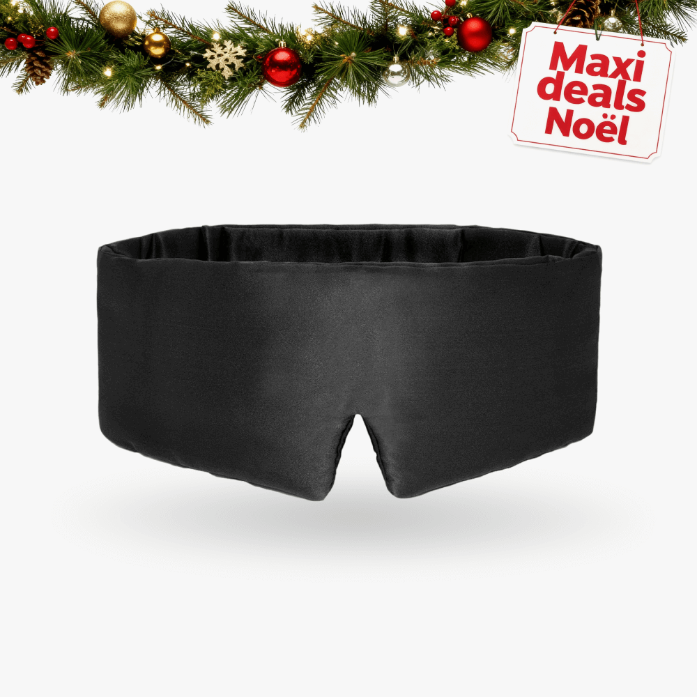 Masque de sommeil en soie de mûrier