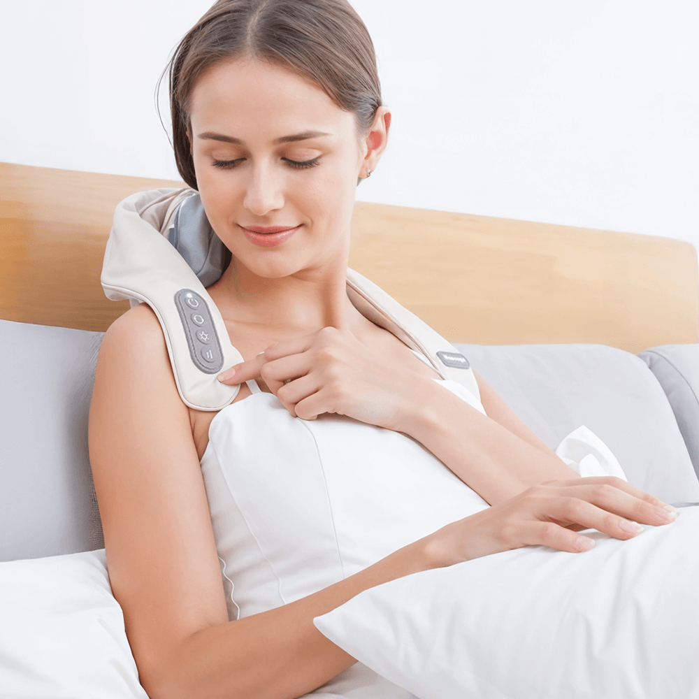 Masseur cervical shiatsu chauffant 6D Somnilys - Somnilys