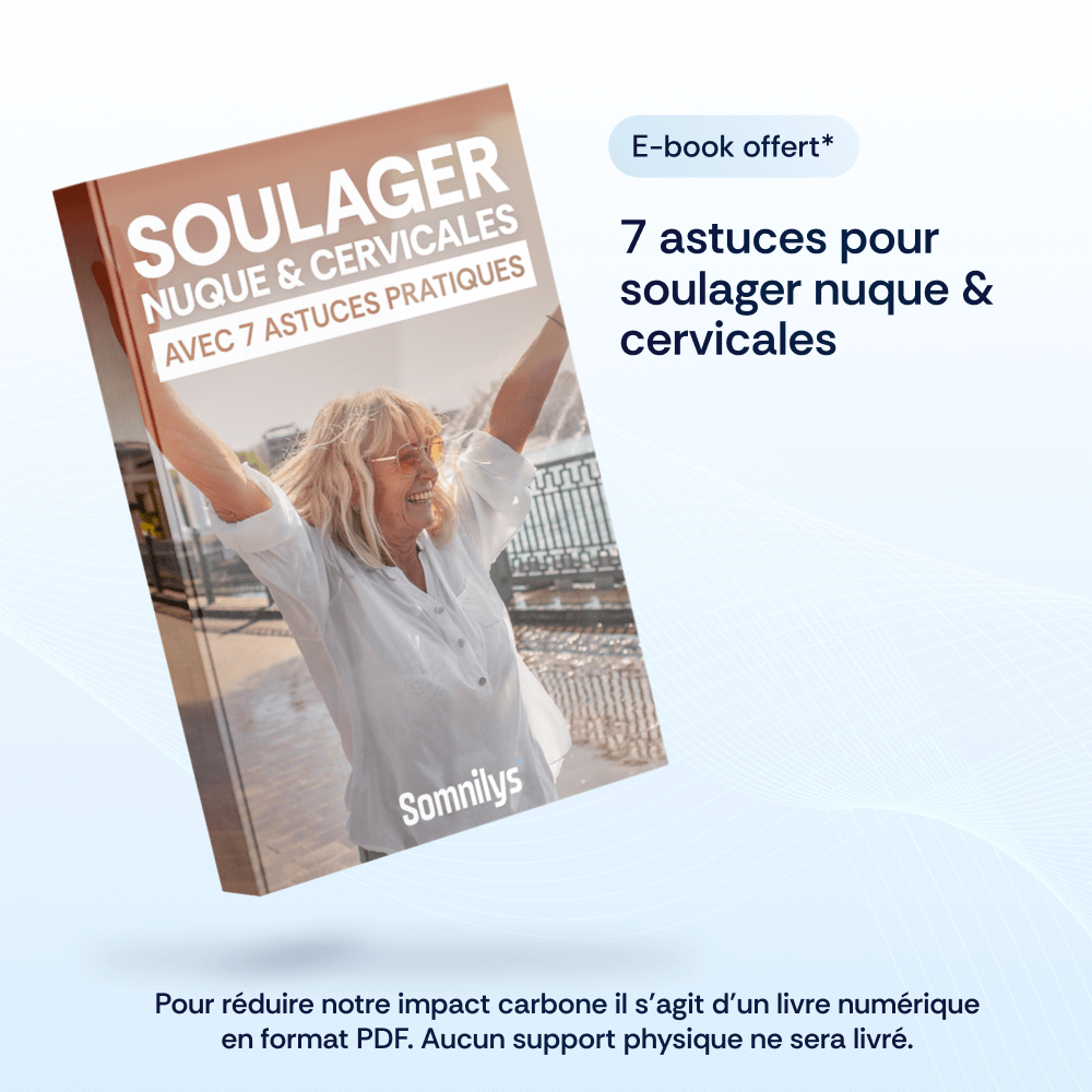 Masseur cervical shiatsu chauffant 6D Somnilys - Somnilys