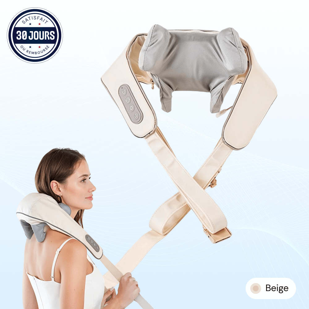 Masseur cervical shiatsu chauffant 6D Somnilys - Somnilys