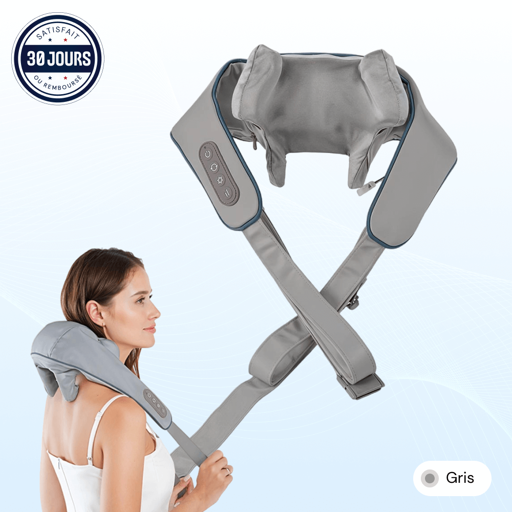 Masseur cervical shiatsu chauffant 6D Somnilys - Somnilys