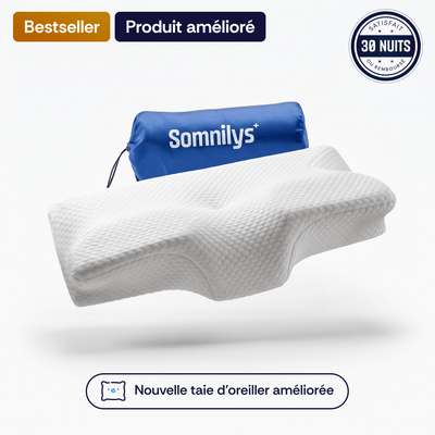 L'oreiller ergonomique cervical original Somnilys™ Gen. 1 - Somnilys