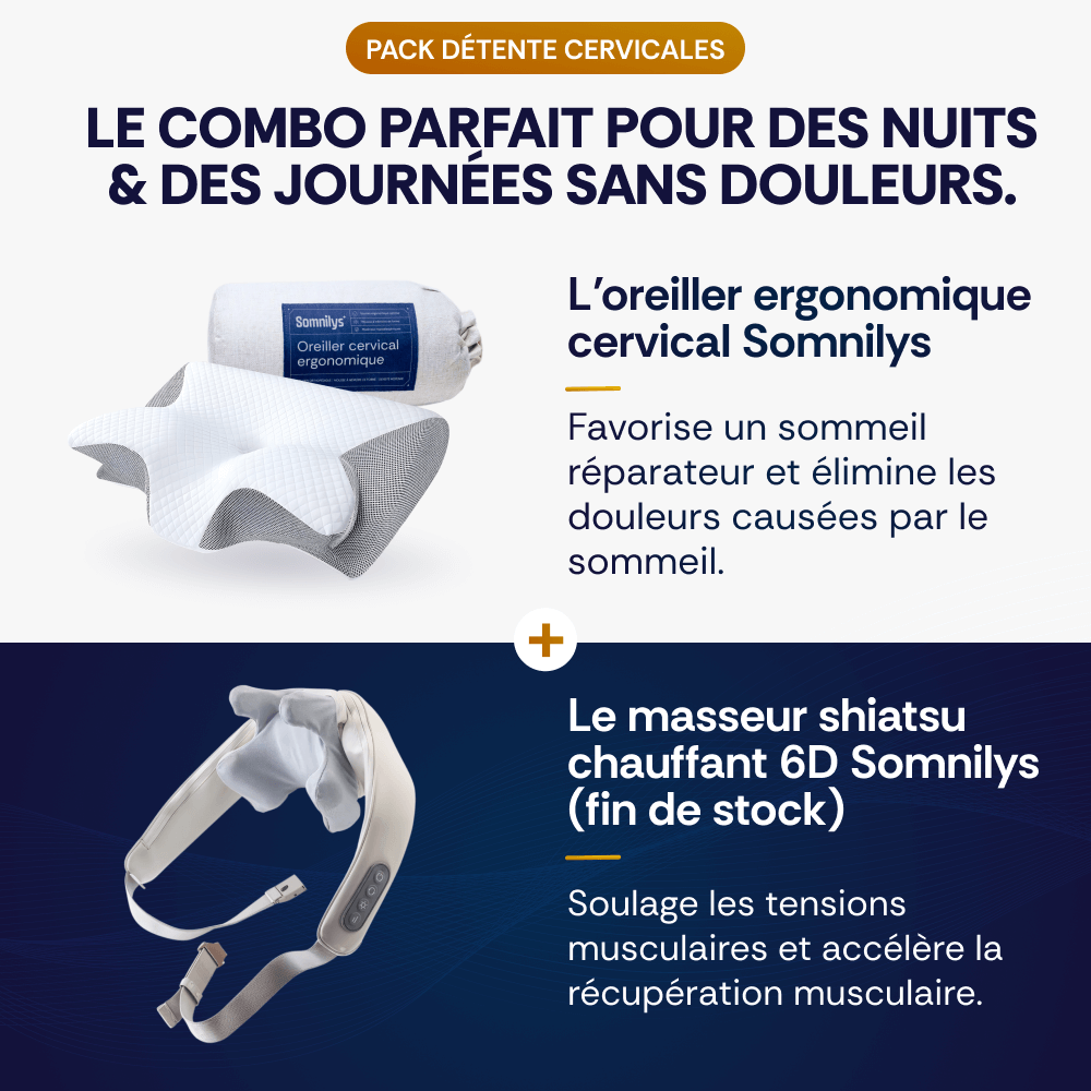 Oreiller Ergonomique Cervical Somnilys™