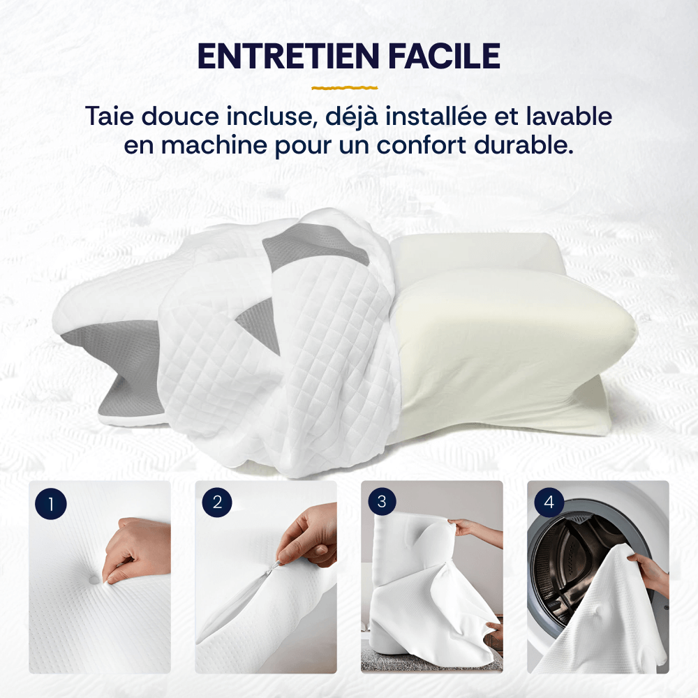 Oreiller Ergonomique Cervical Somnilys™