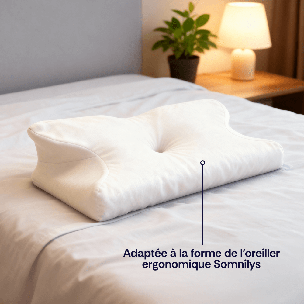 Taie d’oreiller en coton CozySleep™ (précommande) - Somnilys