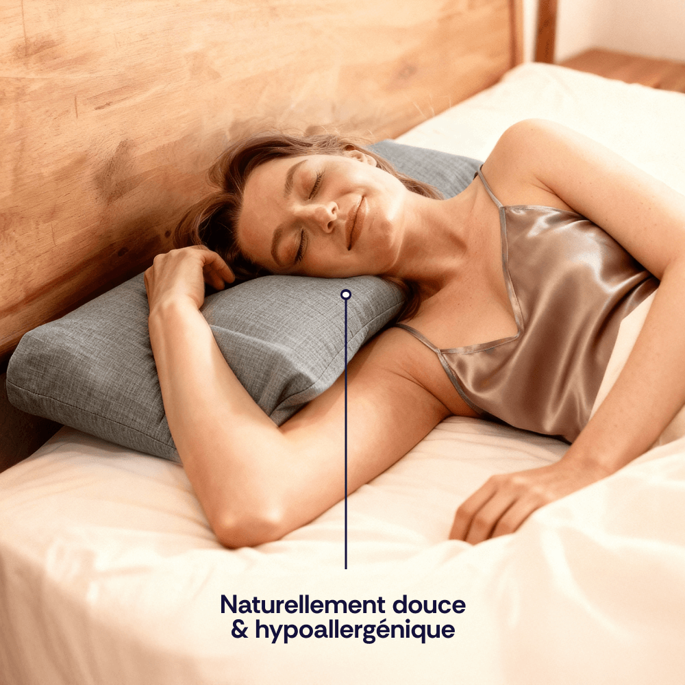 Taie d’oreiller en coton CozySleep™ (précommande)