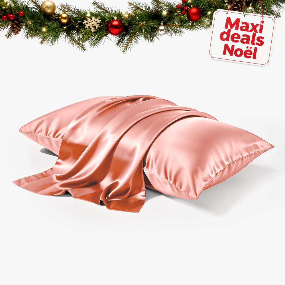 Taie d'oreiller en soie de mûrier