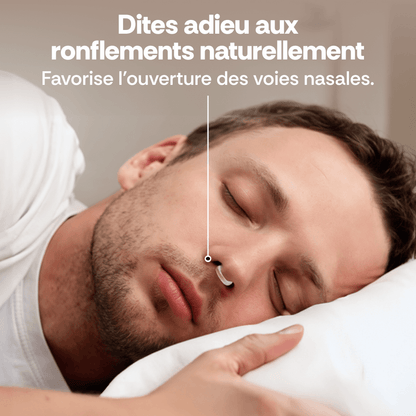 Clip nasal magnétique anti-ronflement