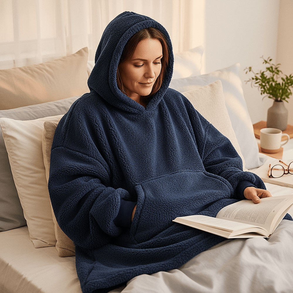 Sweat plaid cocooning