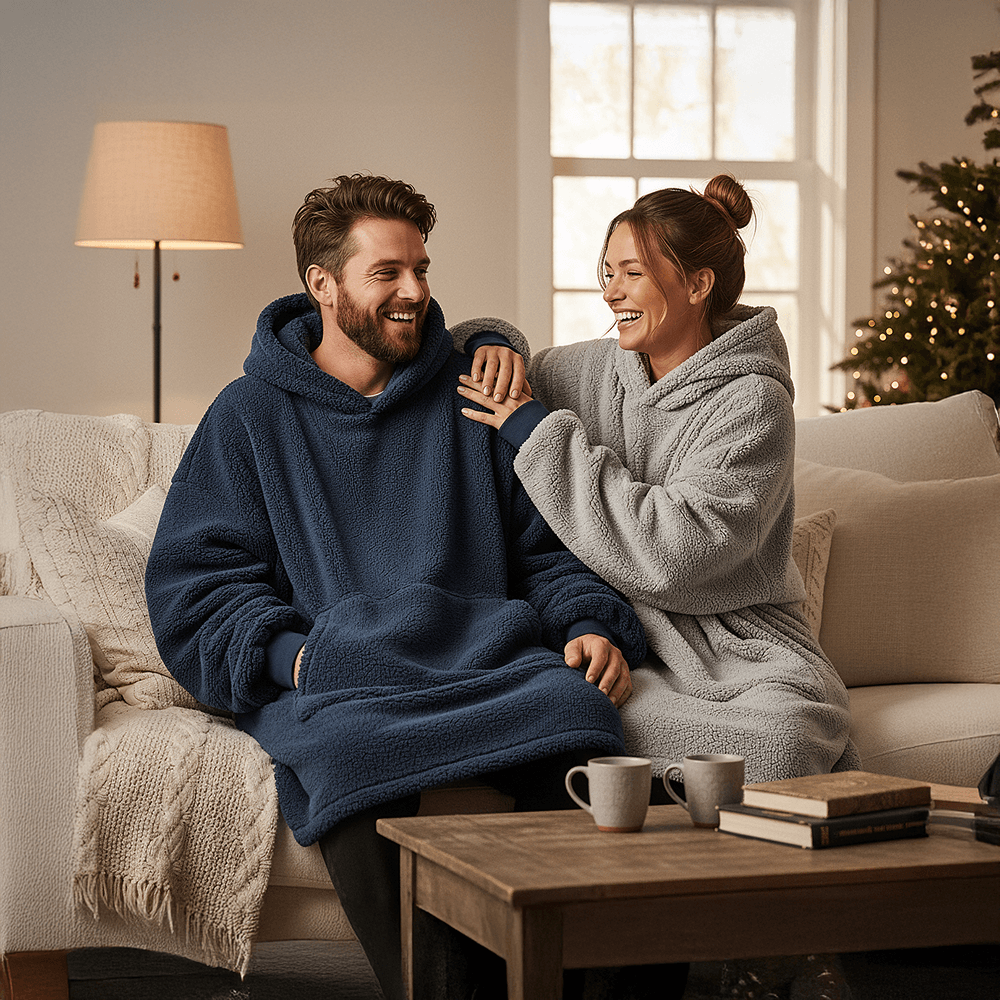Sweat plaid cocooning