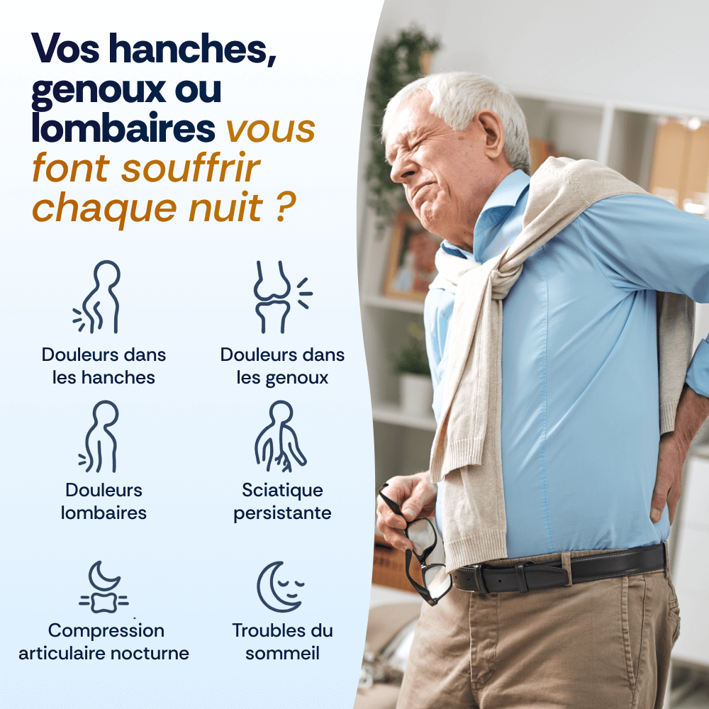 Coussin Orthopédique Genoux Somnilys - Somnilys