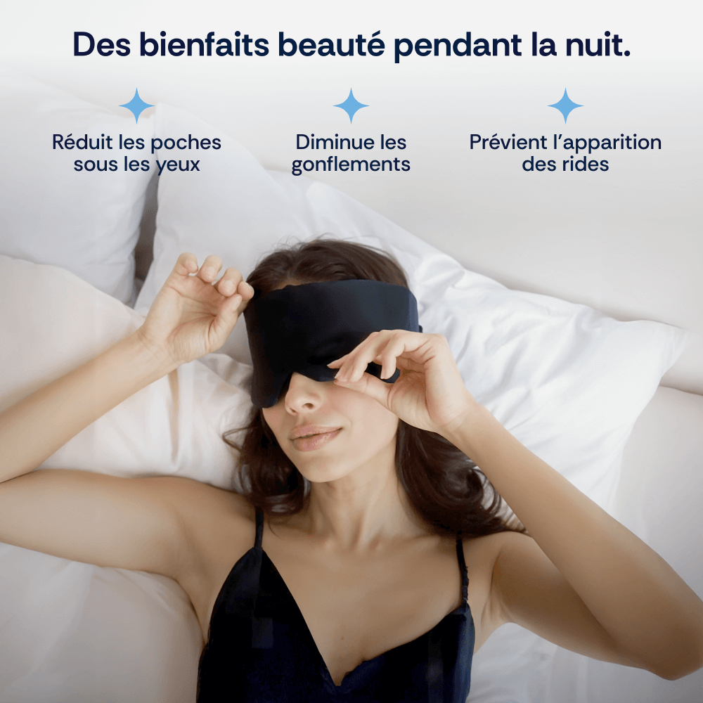 Masque de sommeil en soie de mûrier - Somnilys