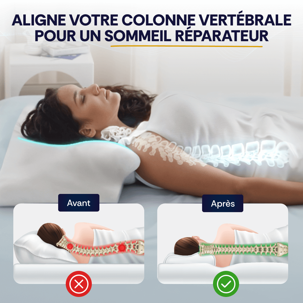 Oreiller Ergonomique Cervical Somnilys - Somnilys