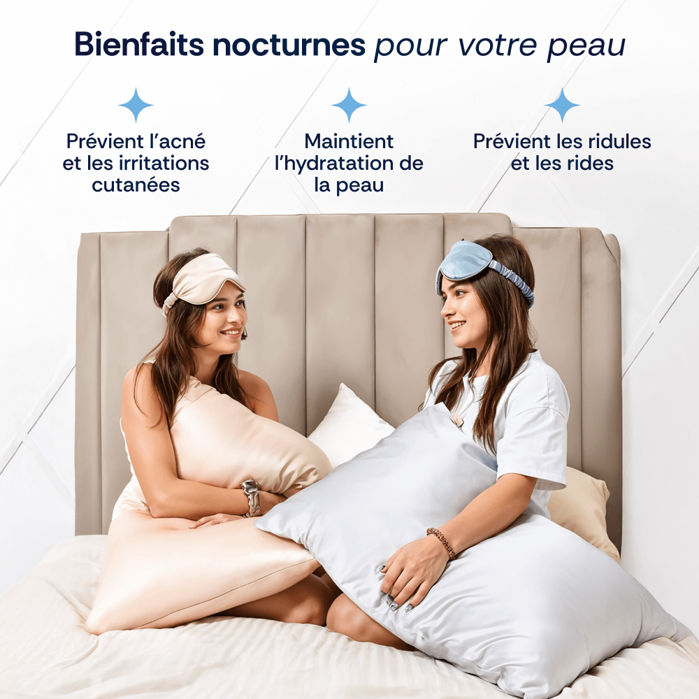 Taie d'oreiller en soie de mûrier - Somnilys