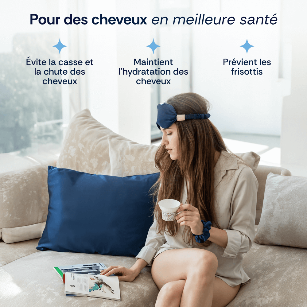 Taie d'oreiller en soie de mûrier - Somnilys